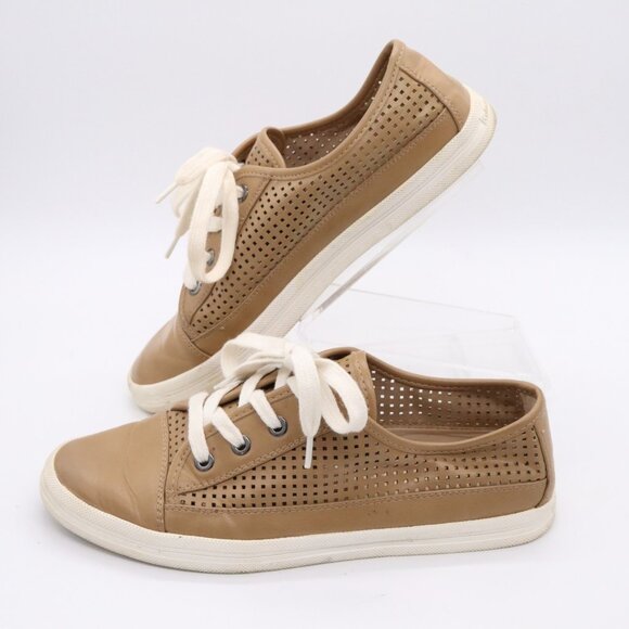 Calvin Klein Shoes - Calvin Klein Marigold Leather Fashion Sneakers Women's Size 8 (EU 38)Brown Shoes